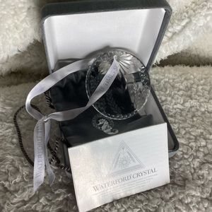 2001 Waterford Crystal Ornament